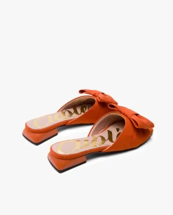 Outlet Cuplé Pala Acolchada Ultrasuede Naranja