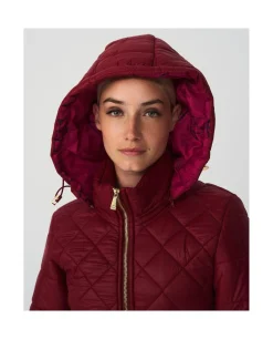 Discount Cuplé Parka Nylon Burdeos