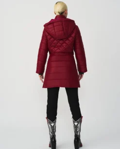 Discount Cuplé Parka Nylon Burdeos