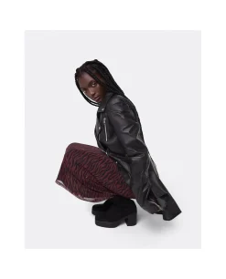 Best Cuplé Pelum Biker Chaqueta Piel Negro