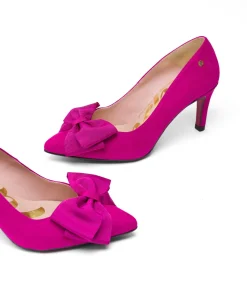 Best Cuplé Salon Lazo Ultrasuede Fucsia
