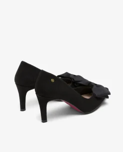 New Cuplé Salon Lazo Ultrasuede Negro