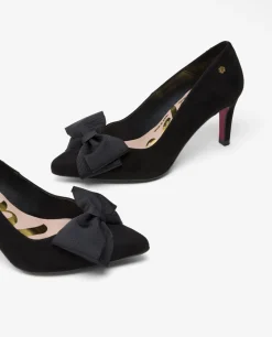 New Cuplé Salon Lazo Ultrasuede Negro