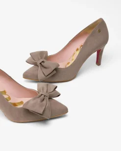 Outlet Cuplé Salon Lazo Ultrasuede Vison