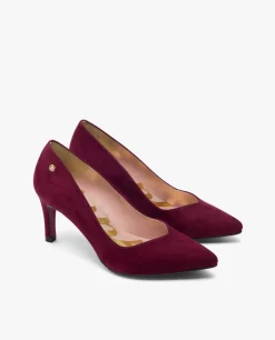 Sale Cuplé Salon Pico Ultrasuede Burdeos