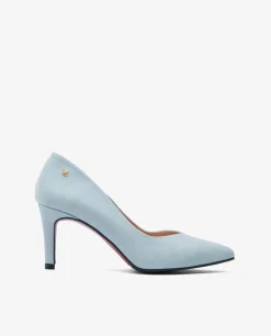 New Cuplé Salon Pico Ultrasuede Celeste