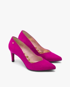 Clearance Cuplé Salon Pico Ultrasuede Fucsia