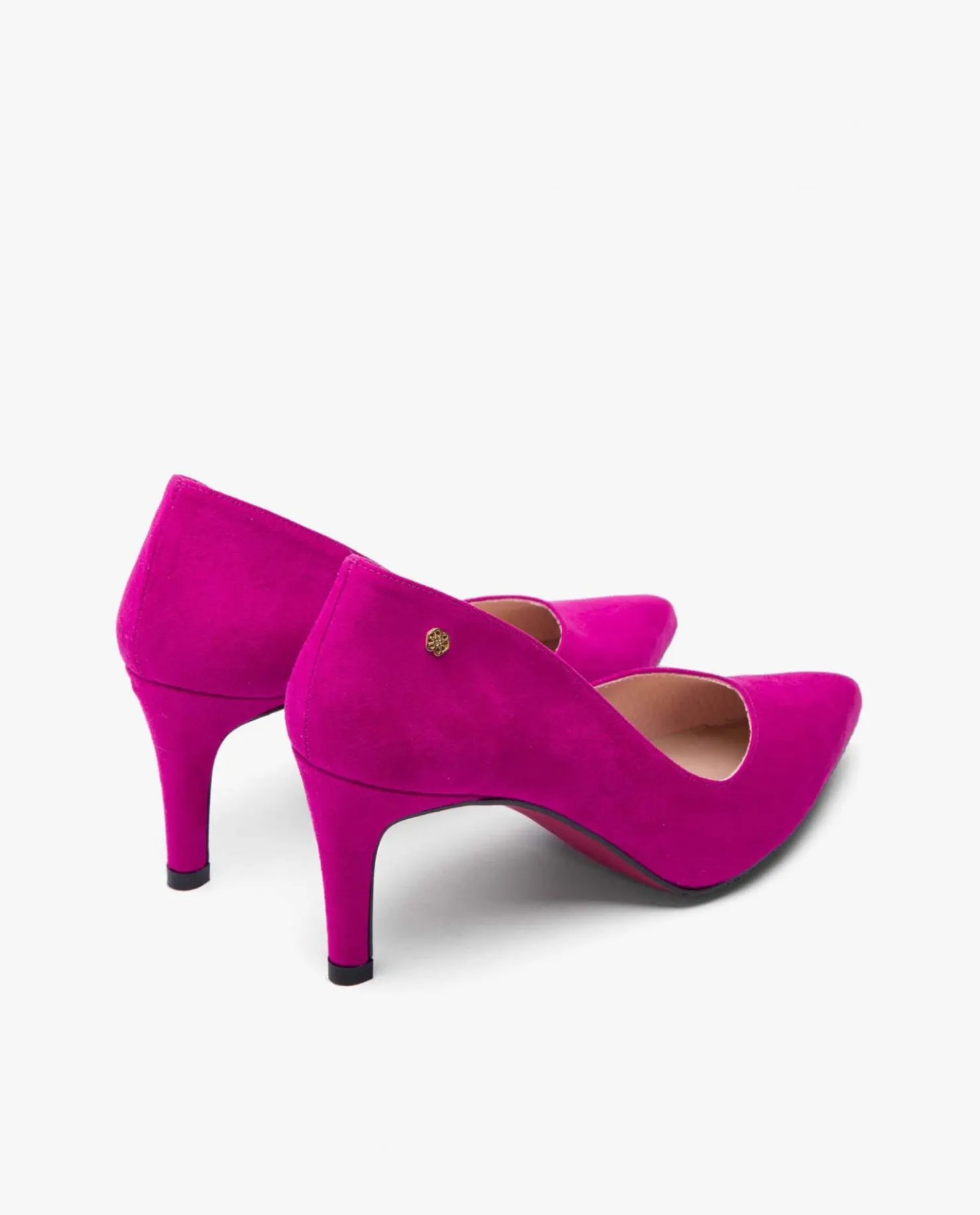 Clearance Cuplé Salon Pico Ultrasuede Fucsia