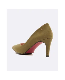 Online Cuplé Salon Pico Ultrasuede Kaki