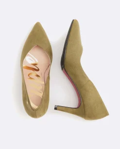 Online Cuplé Salon Pico Ultrasuede Kaki