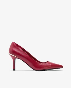 Cuplé Salon T/Metal Napa Rojo