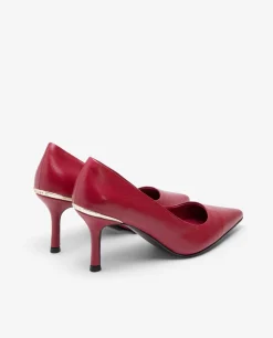 Cuplé Salon T/Metal Napa Rojo