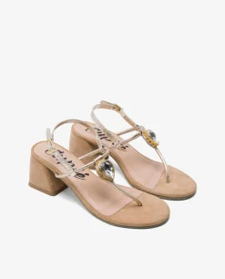 Sale Cuplé Sand. Joya Tacón Napa Oro