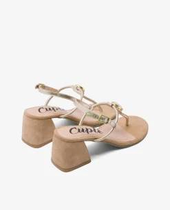 Sale Cuplé Sand. Joya Tacón Napa Oro