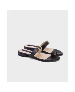 New Cuplé Sandalia Barbate Napa Negro