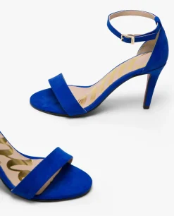 Outlet Cuplé Sandalia Pulsera Ultrasuede Azul