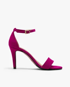 Sale Cuplé Sandalia Pulsera Ultrasuede Fucsia