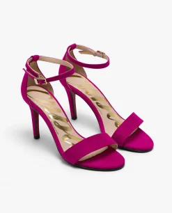 Sale Cuplé Sandalia Pulsera Ultrasuede Fucsia