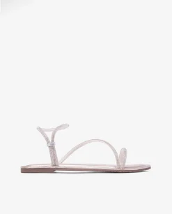 Outlet Cuplé Sandalia Strass Cuentas Plata