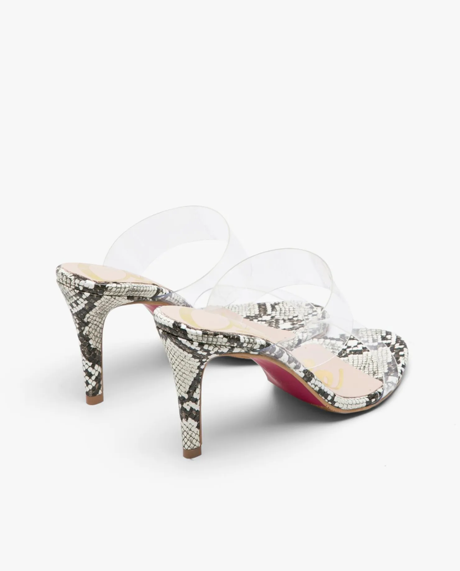 Sale Cuplé Sandalia Vinilo Transparente
