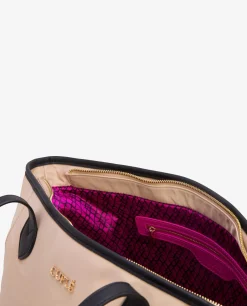 Cuplé Shopper Nylon Beig