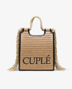 Best Cuplé Shopper Rafia Beig