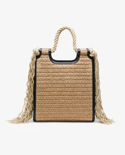 Best Cuplé Shopper Rafia Beig