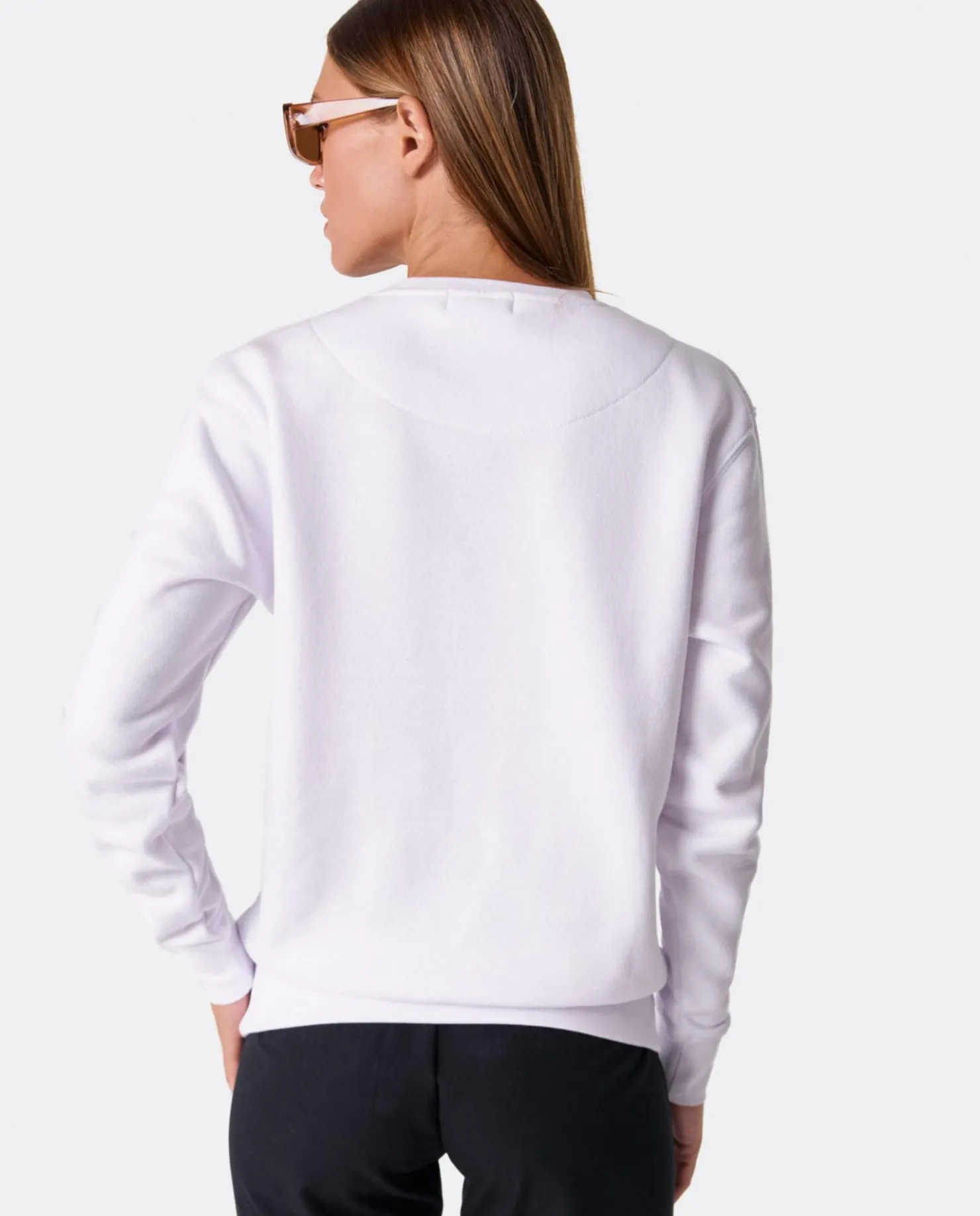 Discount Cuplé Sudadera Punto Sudadera Blanco