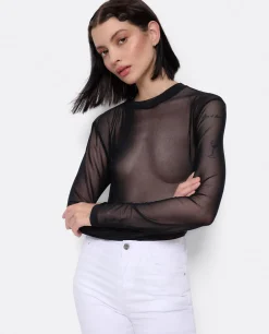 Cuplé Top Tul Negro