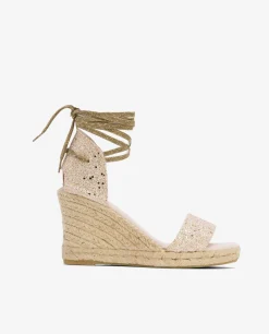 Clearance Cuplé Valenciana Cinta Glitter Beig
