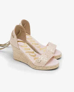 Clearance Cuplé Valenciana Cinta Glitter Beig