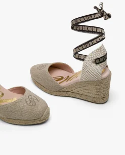 Clearance Cuplé Valenciana Logo Lona Beig