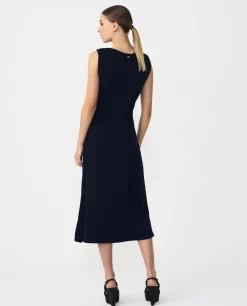 Clearance Cuplé Vestido Aro Cintura Punto Marino