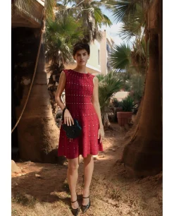 Hot Cuplé Vestido Lady Punto Rojo